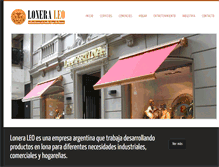 Tablet Screenshot of loneraleo.com.ar